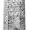 Digital copy of drawing of St Blanes, Bute, cross-shaft (no.10).