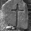 Roseneath. Cross-marked stone.