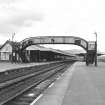 Aviemore Station
View from S showing footbridge, main building and iron-framed shelter