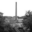 Peterculter, Paper Mill.
General view from North-East showing chimney.