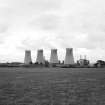 Chapelcross, Nuclear Power Station
View from E, cooling towers in foreground