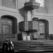Interior, with the pulpit removed in 1952