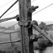 Kirkton of Glenisla, Footbridge
View showing suspension rod link at pylon