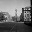 View from St Vincent Street of South front of St Stephen's Church, also showing East gable of St Vincent's Episcopal church.