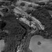 Aerial view of New Lanark