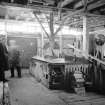 Glengarnock Steel Works, Joiner's Shop; Interior
View of Mcdowall rip and crosscut saw