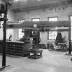Glengarnock Steel Works; Joiner's Shop; Interior
View of 100 ton Buckton tensile testing machine (1348 of 1916)