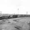 Glengarnock Steel Works, Melting Shop
View of ingot cars outside melting shop