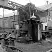 Glengarncok Steel Works, Straightening Machine
View of 'gag machine' made by Craig and Donald
