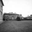 Duddingston House, stable block
View of court from West