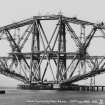 West Lothian, Forth Bridge.
View of bridge under construction.
Insc: 'South cantilevered Forth Bridge (23rd June 1888) 618.