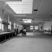 Huntingtowerfield, Bleach and Dye Works, Interior
View looking E showing storage area (first floor above callendar room)