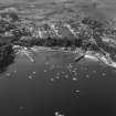 Mull, Tobermory, general.
Oblique aerial view from North-East.