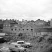 Falkirk, Burnfoot Lane, Barrs Mineral Water Works
View from E showing ESE front of E block with main block in background