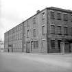 Glasgow, 31 Kyle Street, City Flint Glass Works and Hecla Foundry
View from S showing block on corner of Dobbie's Loan and Kyle Street