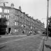 Glasgow, 17 Hyndland Avenue, Tenement
View from E showing NE front and part of E front of number 17 Hyndland Avenue with numbers 180-194 Hyndland Road in background