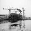 Glasgow, Barclay Curle and Co, Scotstoun Shipbuilding Yard
View of the 'Hamlet' under construction