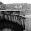 Kirkcaldy, Harbour
View from ESE showing S front of lock gates