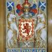 Detail of 1565 heraldic plaque from old tolbooth