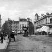 Leith Walk
Modern copy of 1910 photograph showing general view.
Titled: 'The Foot of the Walk, Leith'