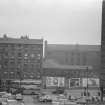 Glasgow, 11-27 George Street, Tenements
View from NNE showing NNE front of numbers 11-27 George Street with warehouse in background