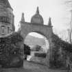 General view of archway over entrance to garden
