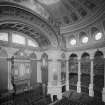 Interior view of McEwan's Hall, Teviot Place, Edinburgh, from gallery
