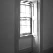 Interior detail of window in lightkeepers' houses, photographed 28 July 1993