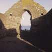 Copy of colour slide showing detail of east end interior of Whithorn Kirk, Isle of Whithorn
NMRS Survey of Private Collection 
Digital Image Only