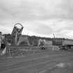 View from N of the Falkirk Wheel during construction. Digital image of E/7997.