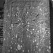 Iona, Iona Nunnery. Detail of grave-slab. Digital image of AG/12140.