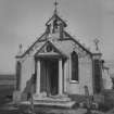 Scanned image of view of the Italian Chapel. Lamb Holm.