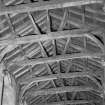 View of the timber roof of nave, Church of the Holy Rude, Stirling.