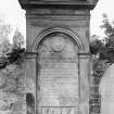 Crail, Marketgate, Churchyard.
Bailie Thomas Young tombstone.