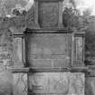 Crail, Marketgate, Churchyard.
Bailie Patrick Hunter tombstone.
