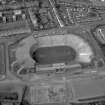 Oblique aerial view of Hampden Park Stadium, Glasgow