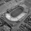 Glasgow, Mount Florida, Hampden Park Stadium.
General aerial view.
Digital image of B 21574