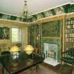 Traquair House, 3rd. floor, Library, view from West.
Digital image of D 59957 CN.