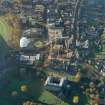 Oblique aerial view of the Scottish Parliament, Holyrood Palace and Our Dynamic Earth.
Digital image of E 4433