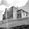 View of Crichton Castle from W