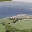 Aerial view of the town of Cromarty, taken from the SE.
