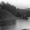 East bank of Mucomir Cut showing proposed site of generating station.
