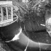 Draft tube shutter.