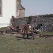 Copy of colour slide, Whithorn Priory - excavation in progress.
NMRS Survey of Private Collection 
Digital Image Only