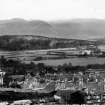 Historic photograph.
View of Stirling and Abbey Craig.