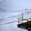 The Forth Railway Bridge above fog. View looking north east from top of South Main Tower.
Copy of original 35mm colour transparency
Survey of Private Collection