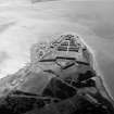 Oblique aerial view centred on Fort George, looking to the SW.