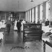 Edinburgh Royal Infirmary, interior.
View of a male ward.