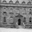 Historic photograph showing Governor's House.  Signed: 'Thomas Ross' inscribed: 'Edinburgh Castle. December. 1912.'