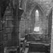 South West angle of dorter interior